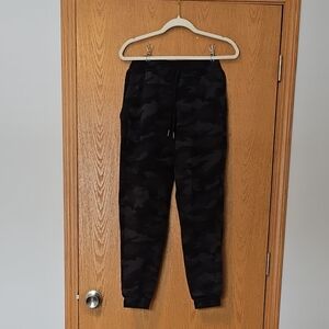 Lululemon Scuba HR Womens Jogger Black Camo H3DC Size 8